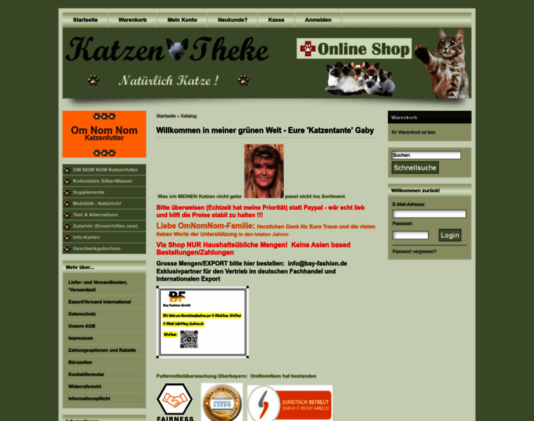Katzentheke.com thumbnail