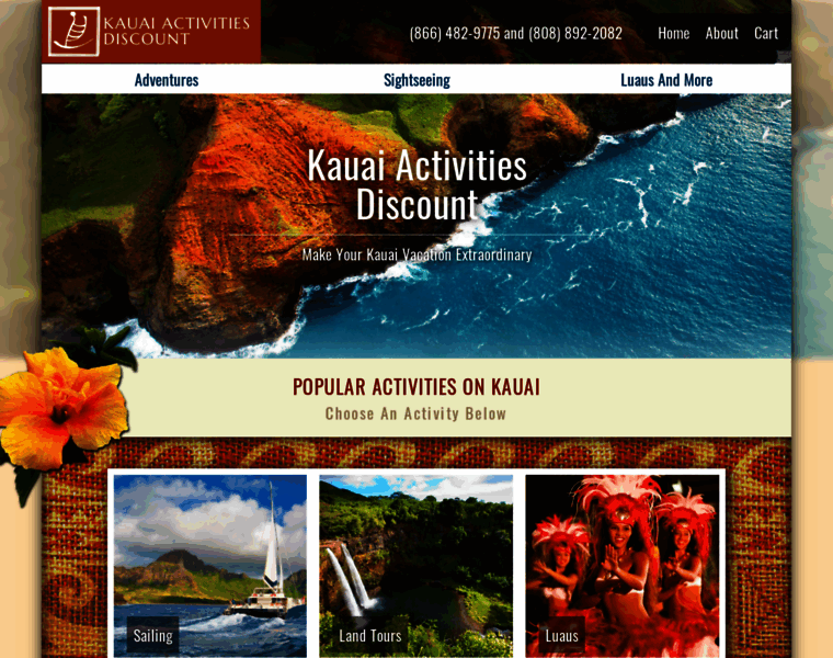 Kauaiactivitiesdiscount.com thumbnail