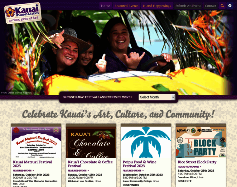 Kauaifestivals.com thumbnail