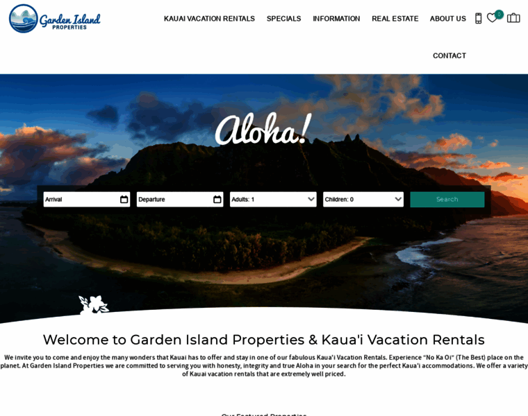 Kauaiproperties.com thumbnail