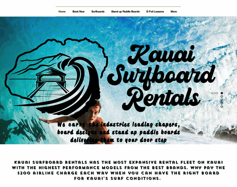 Kauaisurfboardrentals.com thumbnail