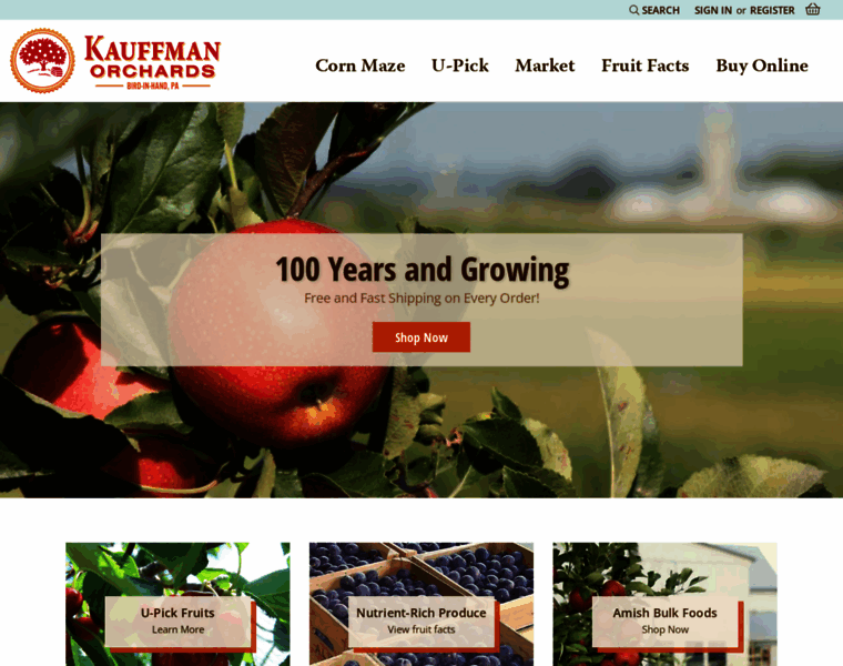 Kauffmansfruitfarm.com thumbnail