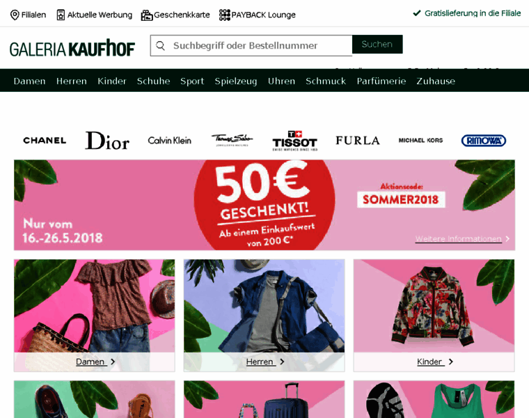 Kaufhof.net thumbnail