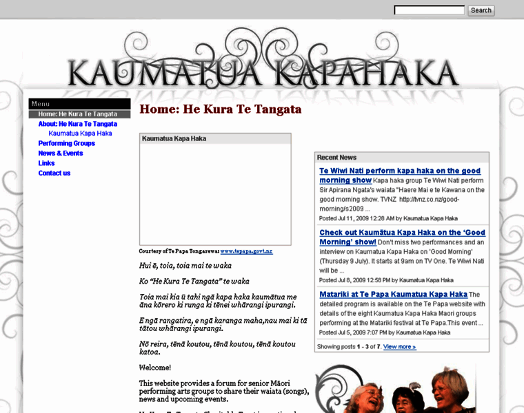 Kaumatuakapahaka.com thumbnail