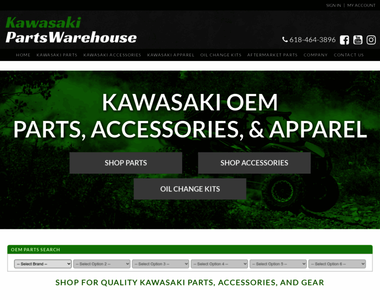 Kawasakipartswarehouse.com thumbnail