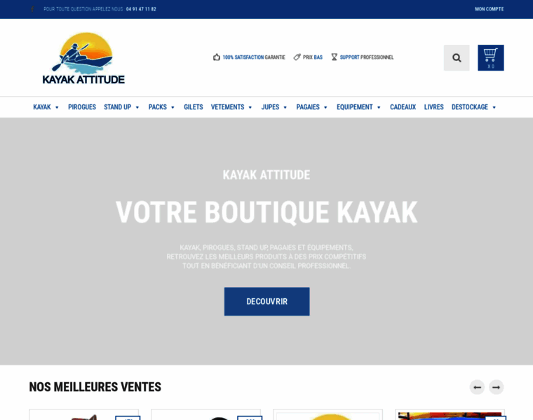 Kayak-attitude.fr thumbnail