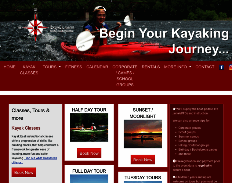 Kayakeast.com thumbnail