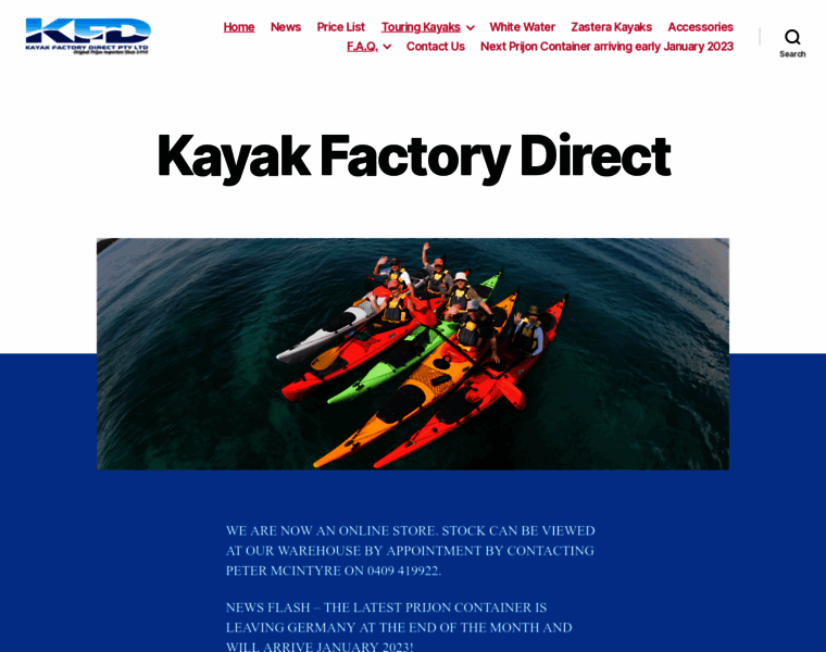 Kayakfactorydirect.com.au thumbnail