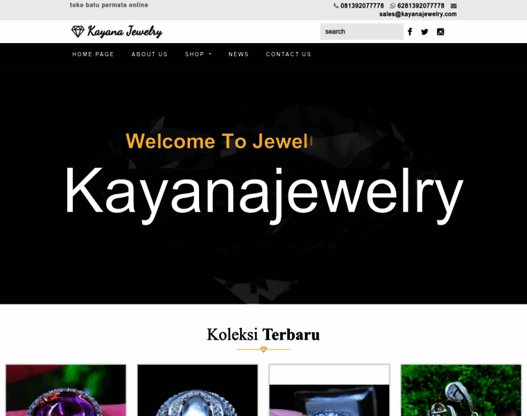 Kayanajewelry.com thumbnail