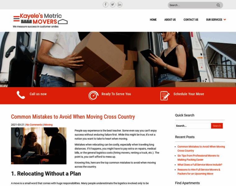 Kayelemetrics.com thumbnail