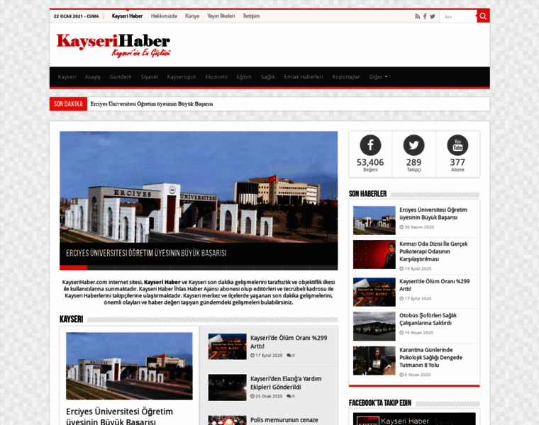 Kayserihaber.com thumbnail