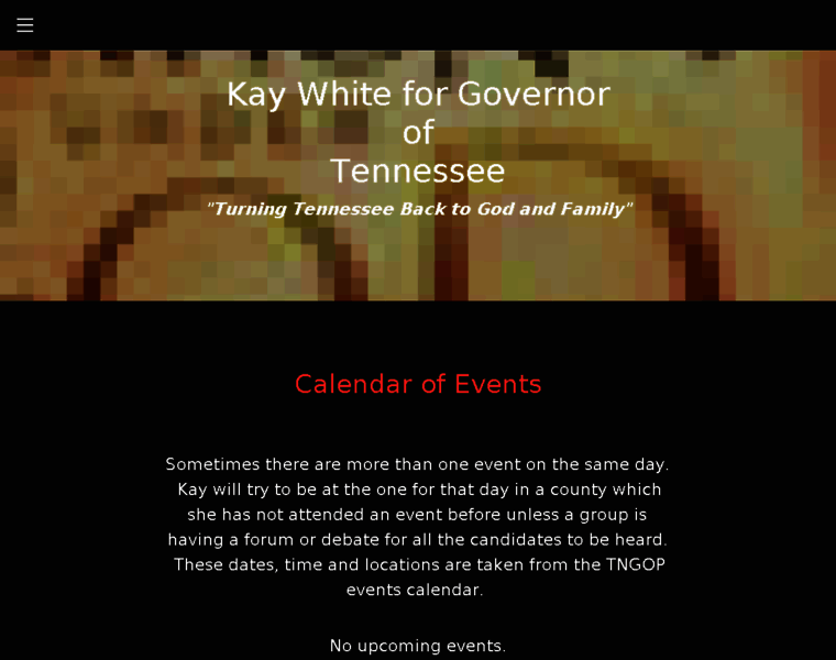 Kaywhiteforgovernor.com thumbnail