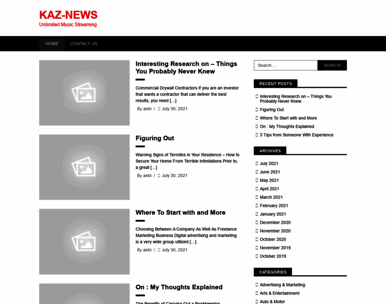Kaz-news.info thumbnail