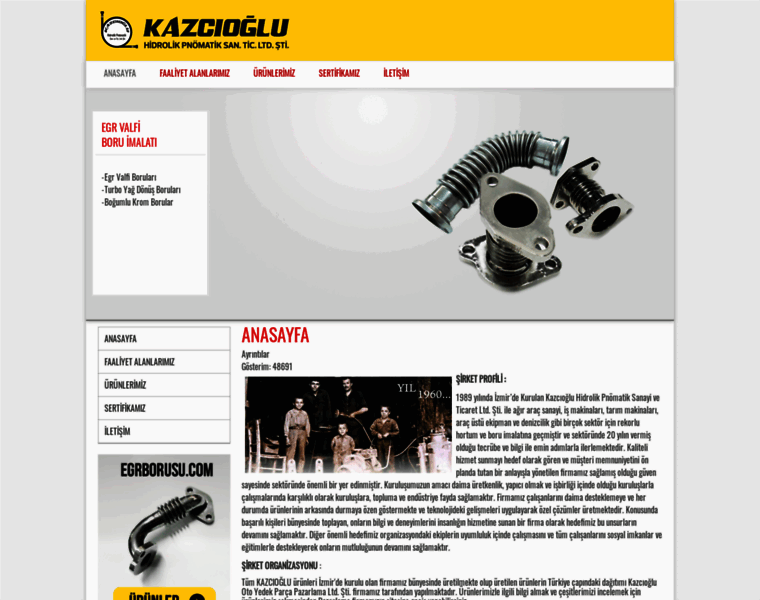 Kazciogluhidrolik.com thumbnail