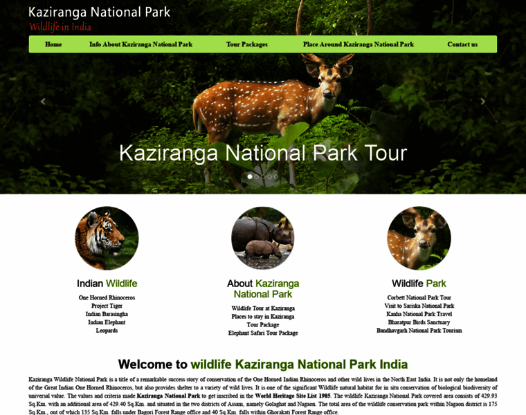 Kaziranganationalpark.com thumbnail