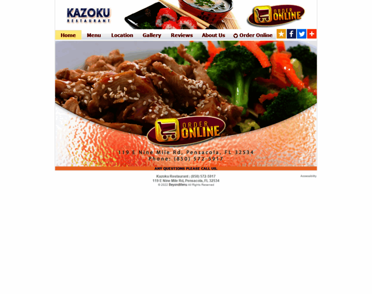 Kazokupensacola.com thumbnail