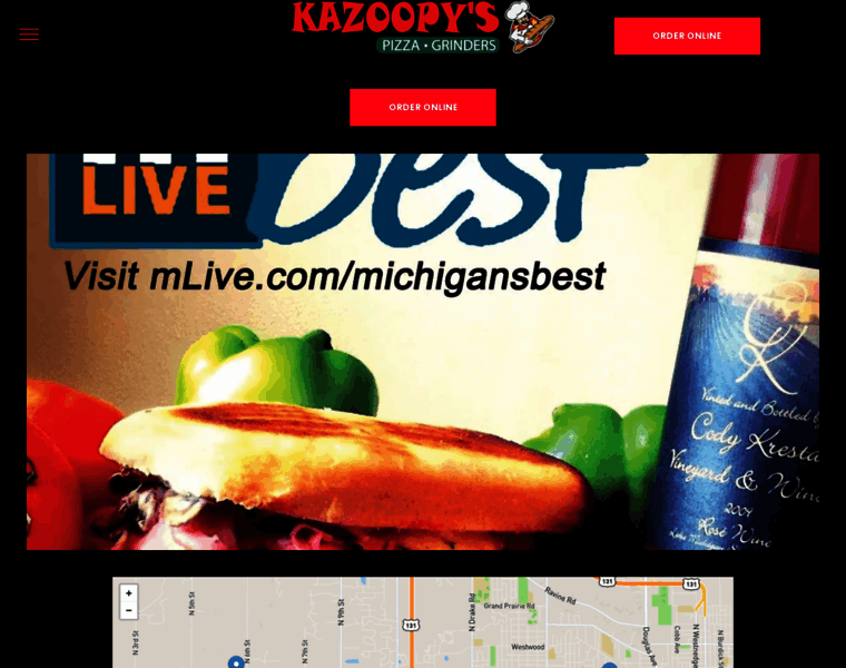 Kazoopyspizza.com thumbnail