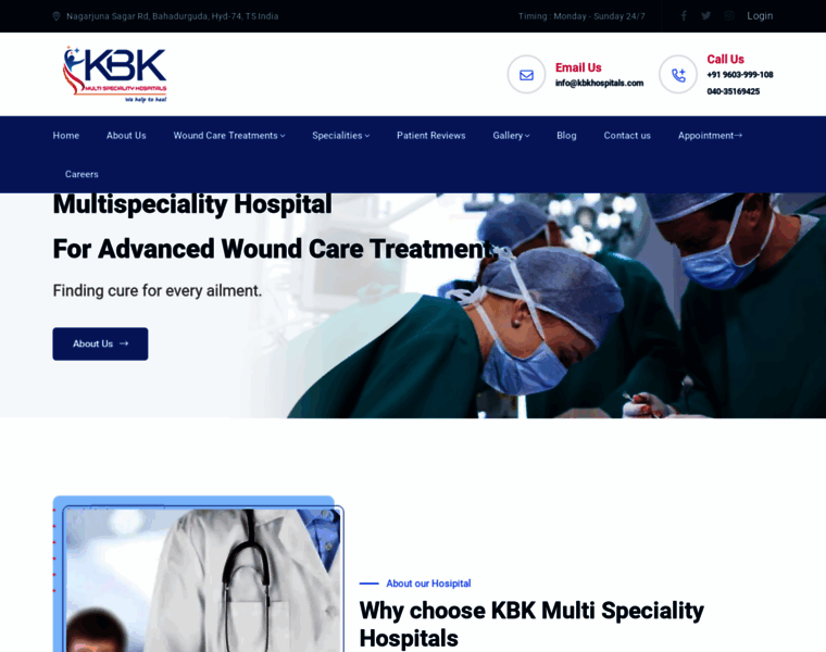 Kbkhospitals.com thumbnail