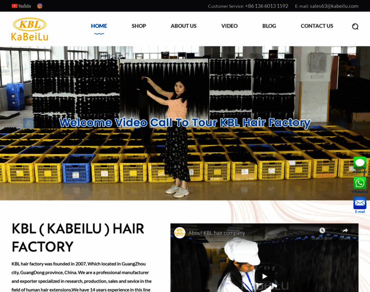 Kblhairfactory.com thumbnail