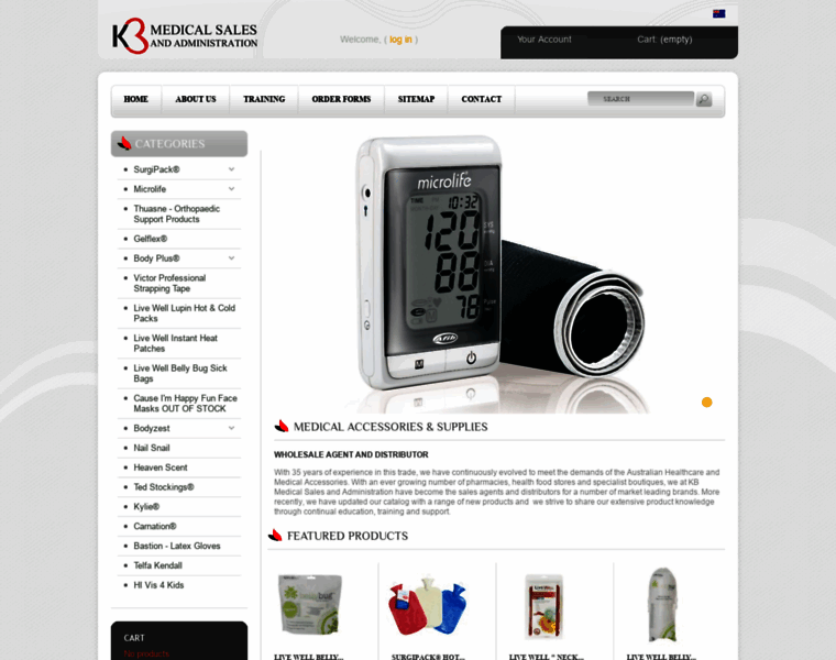 Kbmedicalsales.com.au thumbnail
