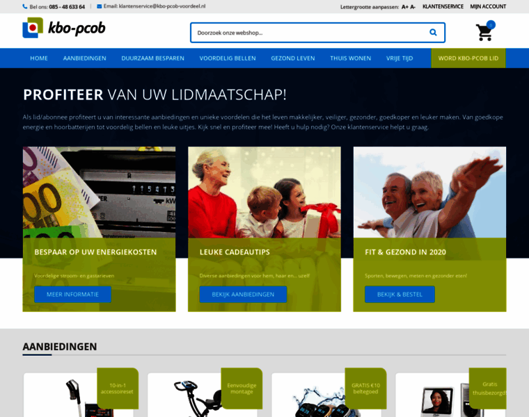 Kbo-pcob-voordeel.nl thumbnail