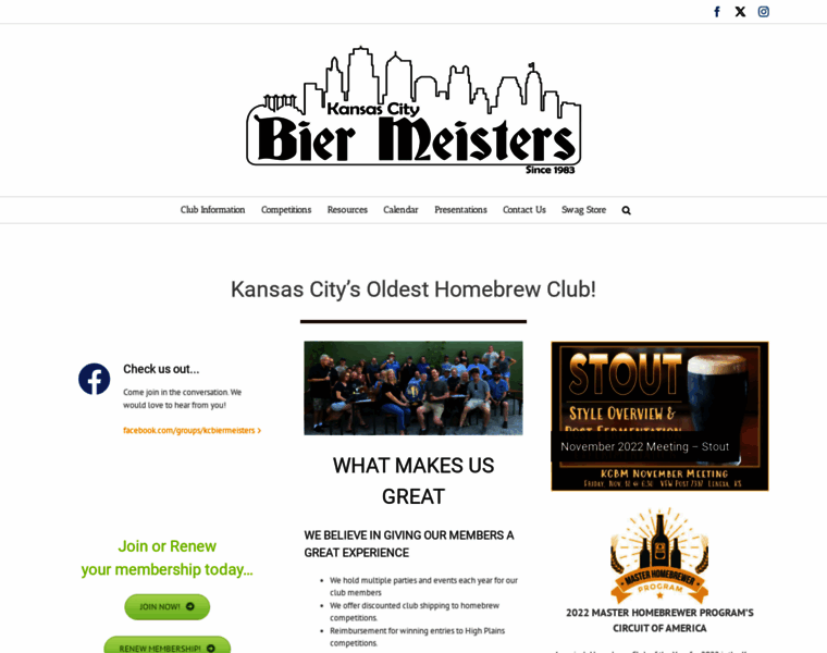 Kcbiermeisters.org thumbnail