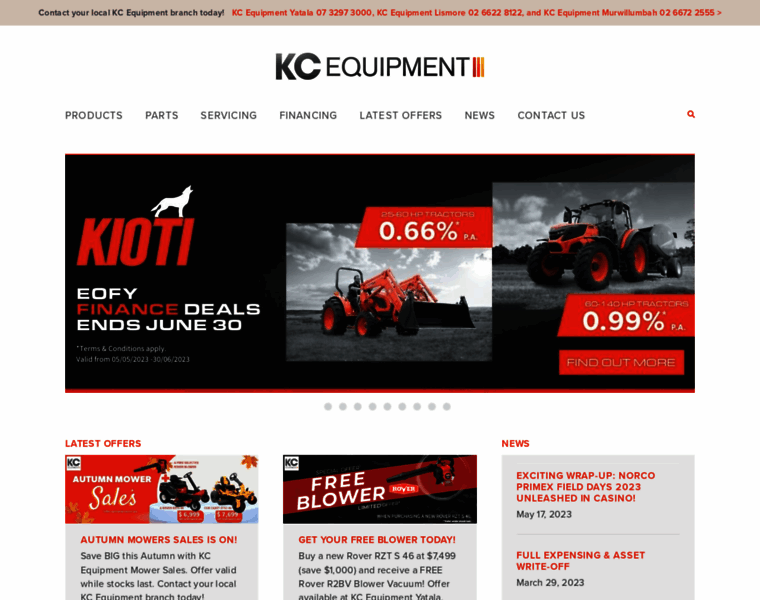 Kcequipment.com.au thumbnail