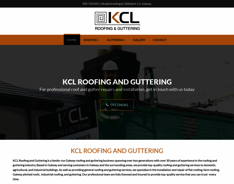 Kclroofing.ie thumbnail