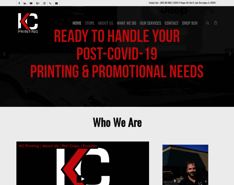 Kcprint.com thumbnail