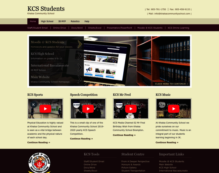 Kcsstudents.com thumbnail