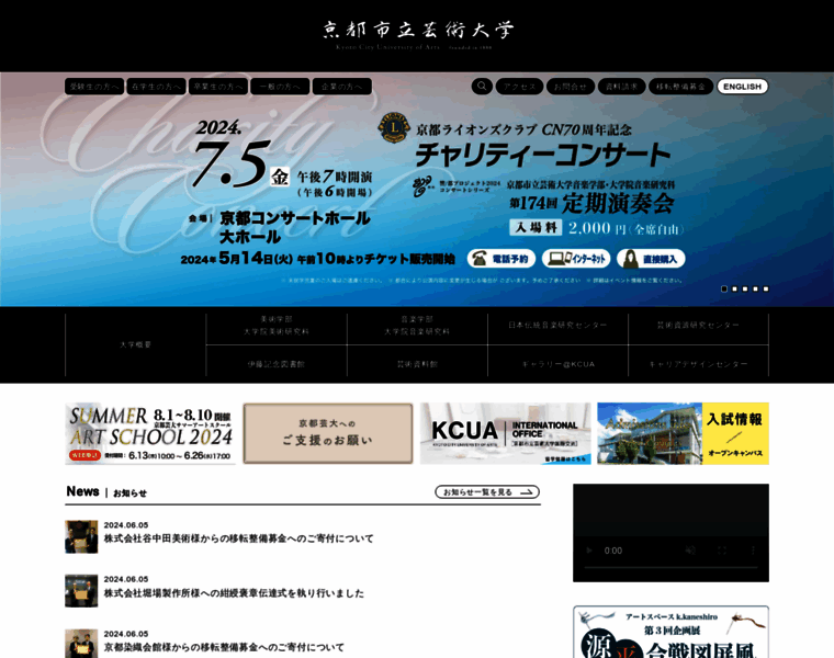 Kcua.ac.jp thumbnail