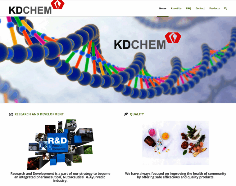 Kdchempharma.com thumbnail