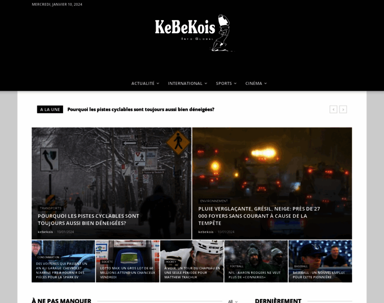 Kebekois.com thumbnail