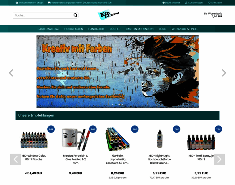 Ked-bastelshop.de thumbnail