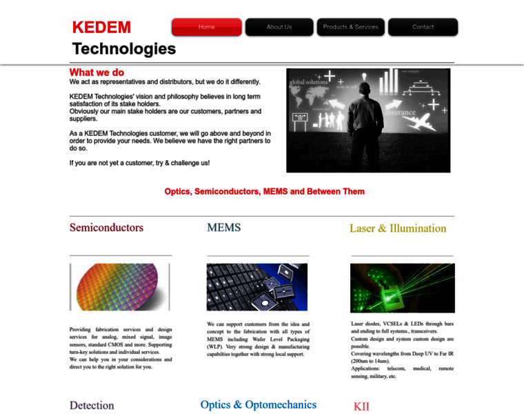 Kedem-tech.com thumbnail