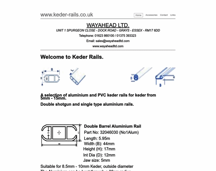 Keder-rails.co.uk thumbnail