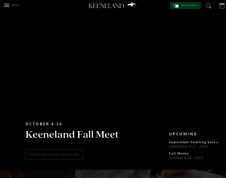 Keeneland.com thumbnail