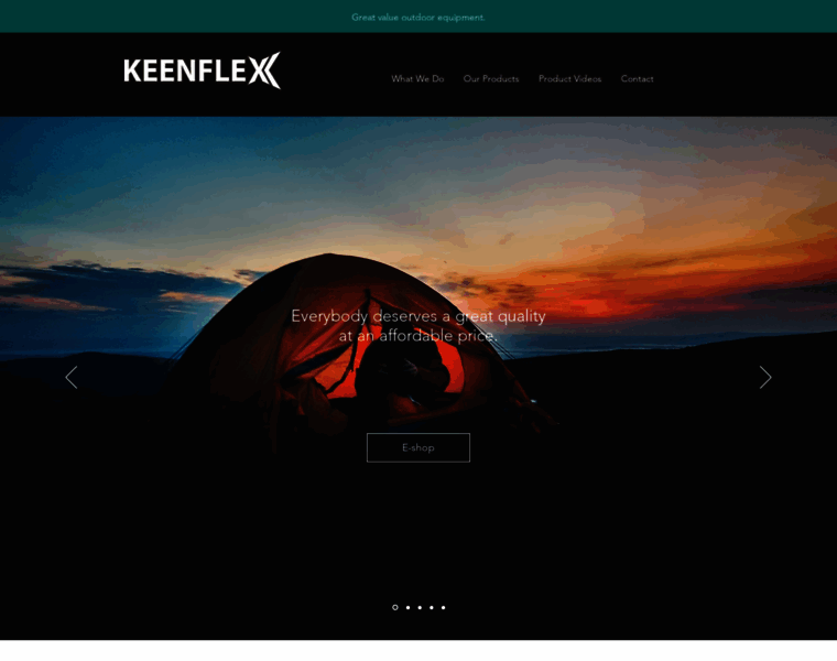 Keenflex.com thumbnail