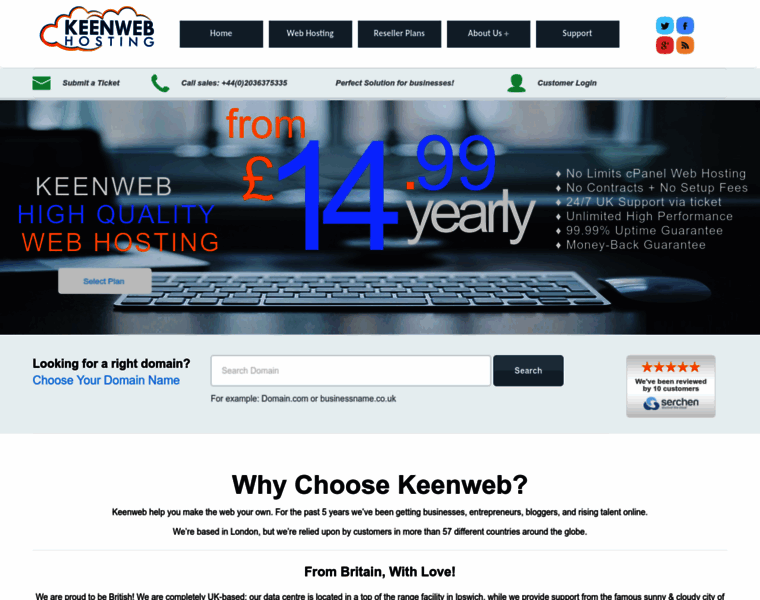 Keenweb.co.uk thumbnail