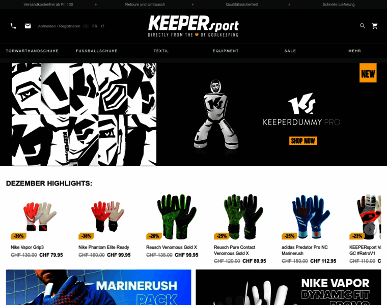 Keepersport.ch thumbnail