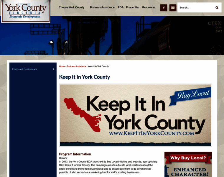 Keepitinyorkcounty.com thumbnail