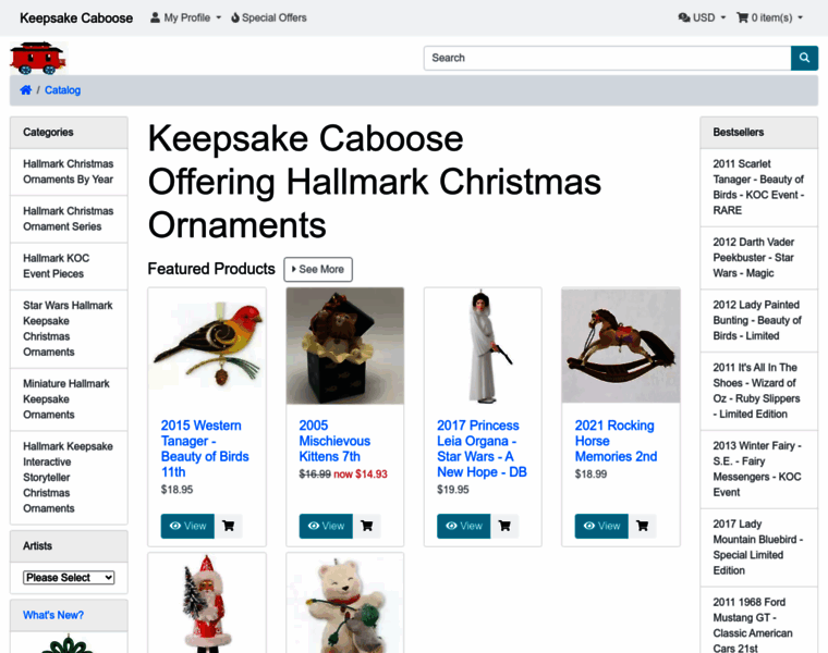 Keepsakecaboose.com thumbnail
