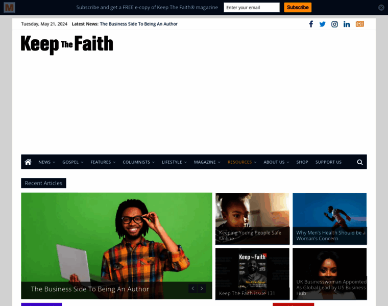Keepthefaith.co.uk thumbnail