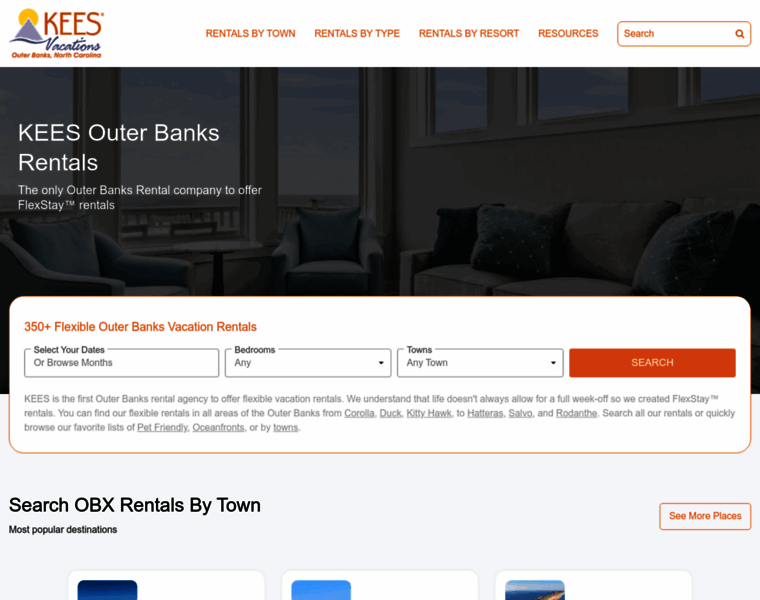 Keesvacations.com thumbnail