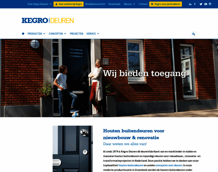 Kegro.nl thumbnail