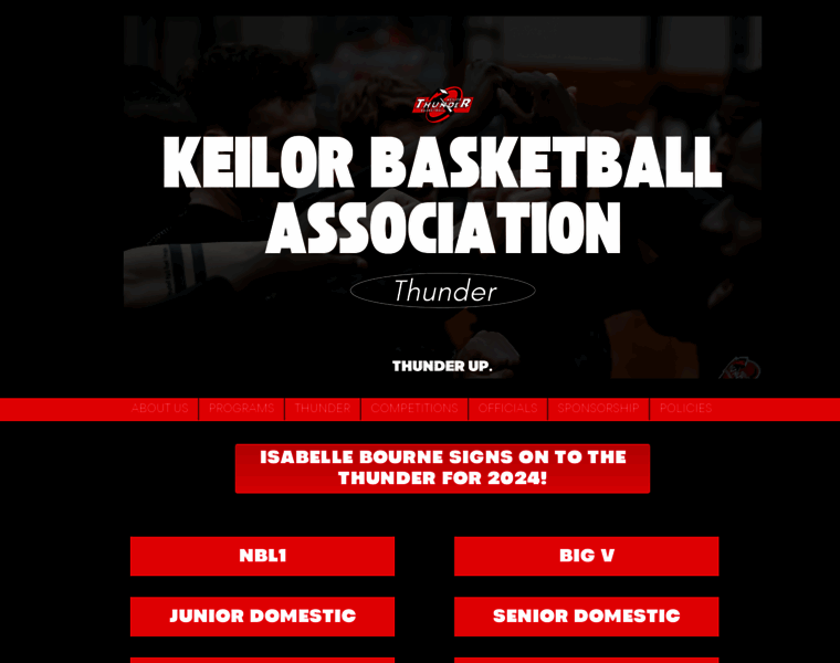 Keilorbasketball.com.au thumbnail
