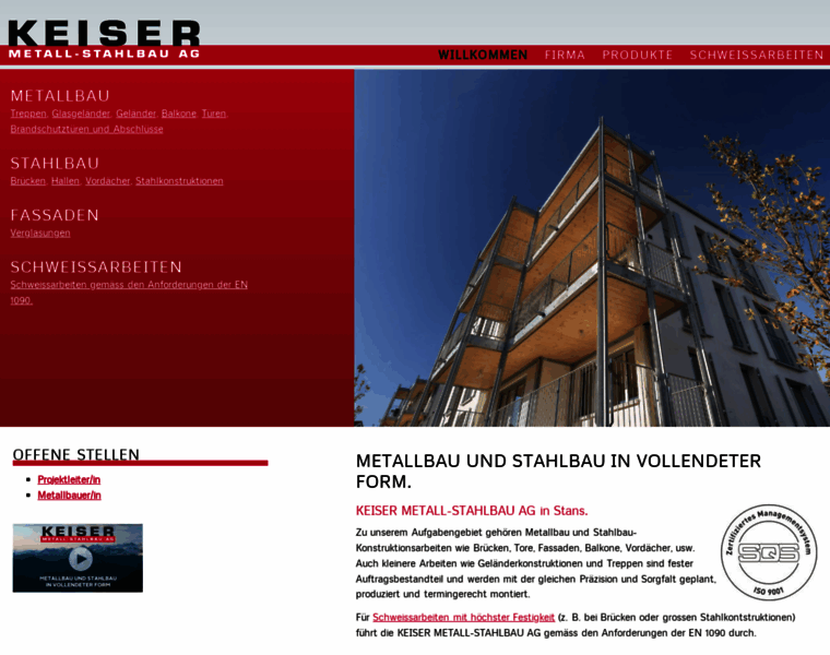 Keiser-metallbau.ch thumbnail