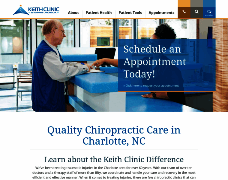 Keithclinic.com thumbnail