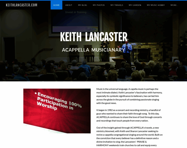 Keithlancaster.com thumbnail
