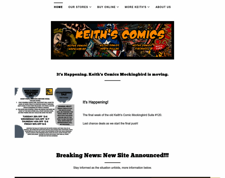 Keithscomics.com thumbnail